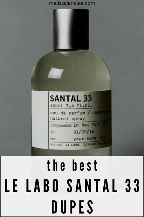 replica 33 perfume|25 Le Labo Santal 33 Dupes To Try In 2024 .